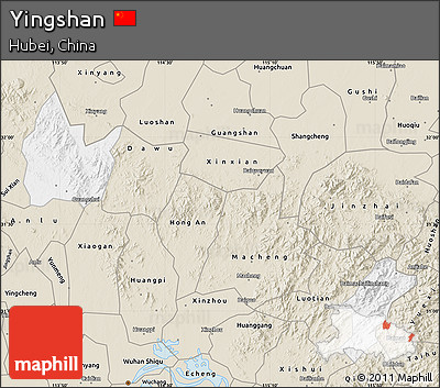 Classic Style Map of Yingshan