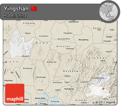 Classic Style Map of Yingshan