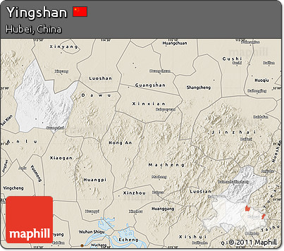 Classic Style Map of Yingshan