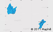 Political Map of Yingshan, cropped outside