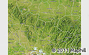 Satellite Map of Yingshan