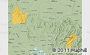 Savanna Style Map of Yingshan