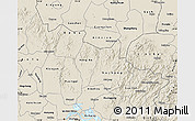 Shaded Relief Map of Yingshan