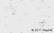 Silver Style Map of Yingshan, single color outside