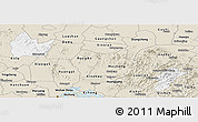 Classic Style Panoramic Map of Yingshan