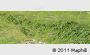 Satellite Panoramic Map of Yingshan