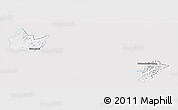 Silver Style Panoramic Map of Yingshan, single color outside