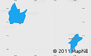 Political Simple Map of Yingshan, single color outside