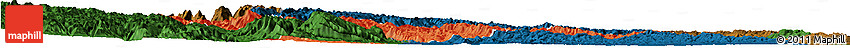 Political Horizon Map of Yuan An, darken
