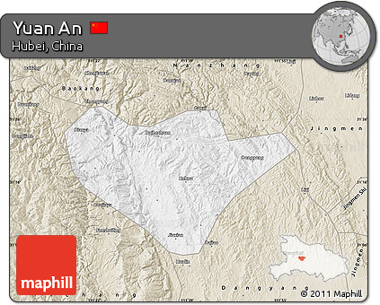 Classic Style Map of Yuan An