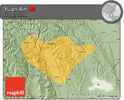 Savanna Style Map of Yuan An