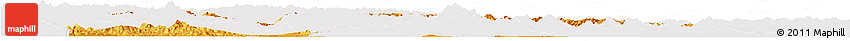 Political Horizon Map of Yun Xian, cropped outside