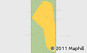 Savanna Style Simple Map of Yunmeng