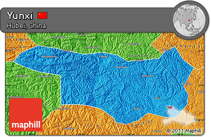 Political Map of Yunxi