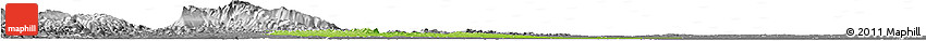 Physical Horizon Map of Zhijiang, desaturated