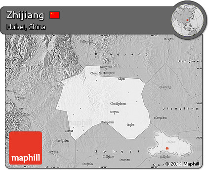 Gray Map of Zhijiang