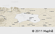 Classic Style Panoramic Map of Zhijiang