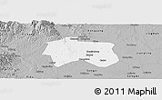 Gray Panoramic Map of Zhijiang