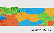 Political Panoramic Map of Zhijiang