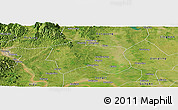 Satellite Panoramic Map of Zhijiang