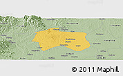 Savanna Style Panoramic Map of Zhijiang