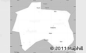 Gray Simple Map of Zhijiang