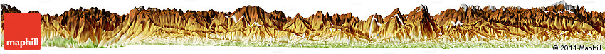 Physical Horizon Map of Zhushan