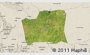 Satellite 3D Map of Changning, shaded relief outside