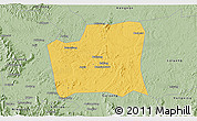 Savanna Style 3D Map of Changning