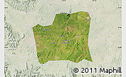 Satellite Map of Changning, lighten