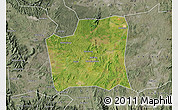 Satellite Map of Changning, semi-desaturated
