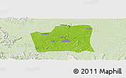 Physical Panoramic Map of Changning, lighten