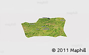Satellite Panoramic Map of Changning, cropped outside