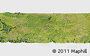 Satellite Panoramic Map of Changning