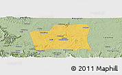 Savanna Style Panoramic Map of Changning