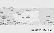 Silver Style Panoramic Map of Changning