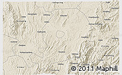 Shaded Relief 3D Map of Chen Xian