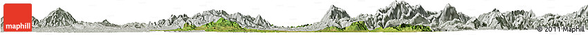 Satellite Horizon Map of Chen Xian, lighten, semi-desaturated