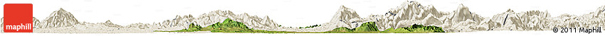 Satellite Horizon Map of Chen Xian, shaded relief outside Satellite Horizon Map of Chen Xian, shaded relief outside