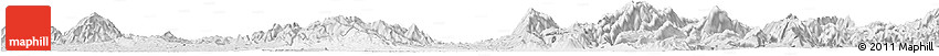 Silver Style Horizon Map of Chen Xian