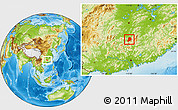 Physical Location Map of Chen Xian