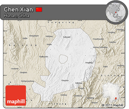 Classic Style Map of Chen Xian