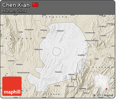 Classic Style Map of Chen Xian