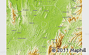 Physical Map of Chen Xian
