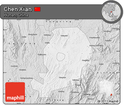 Silver Style Map of Chen Xian