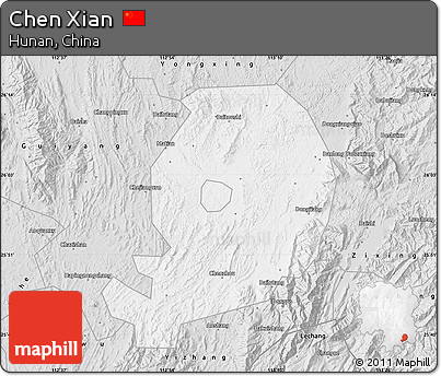 Silver Style Map of Chen Xian
