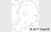 Blank Simple Map of Chen Xian