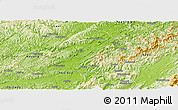 Physical Panoramic Map of Chenxi