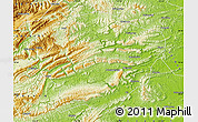 Physical Map of Cili