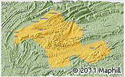 Savanna Style 3D Map of Dayong